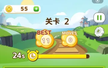 救救柯基绿色滑块道路与小狗关卡