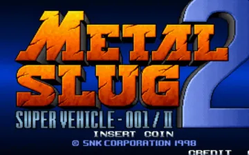 Metal Slug 2英文标题画面
