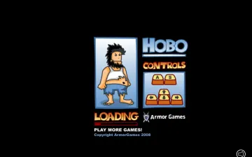 Hobo流浪汉角色与拳脚操作说明画面